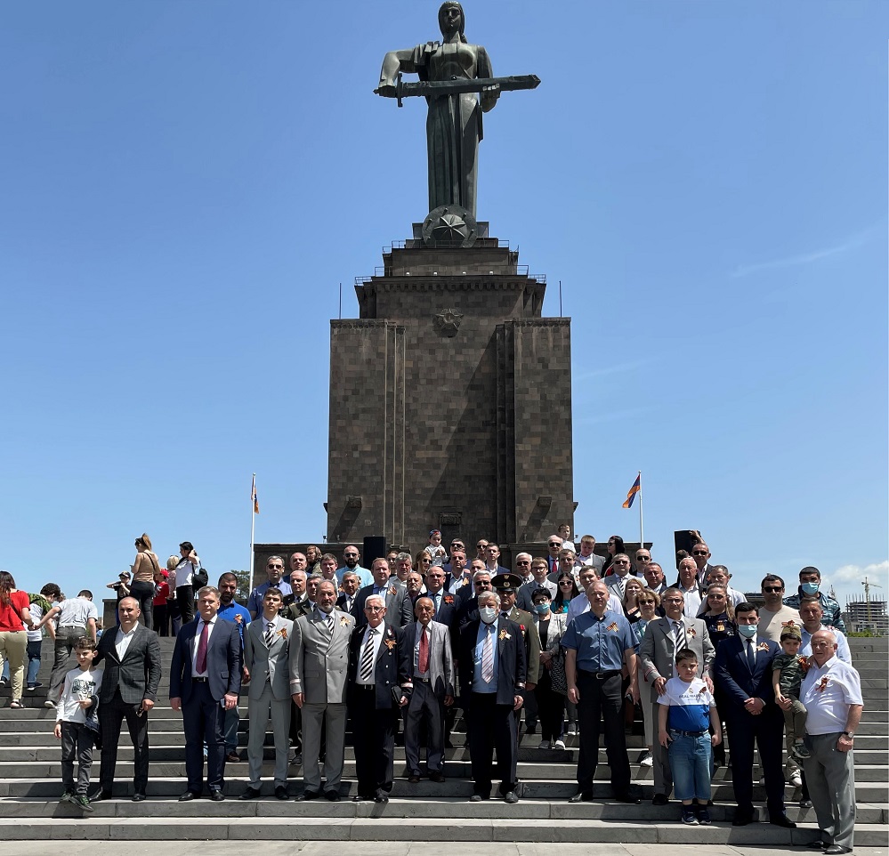 Երկաթուղայինները հարգանքի տուրք մատուցեցին Հայրենական Մեծ պատերազմի և Արցախյան ազատամարտի ժամանակ զոհվածերի հիշատակին