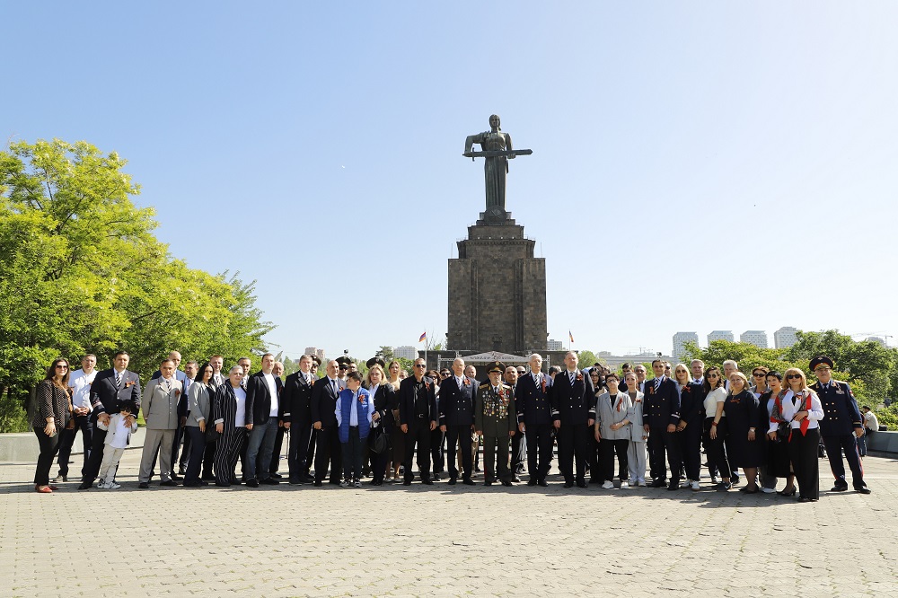 The South Caucasus Railway CJSC staff honored the memory of railway soldiers