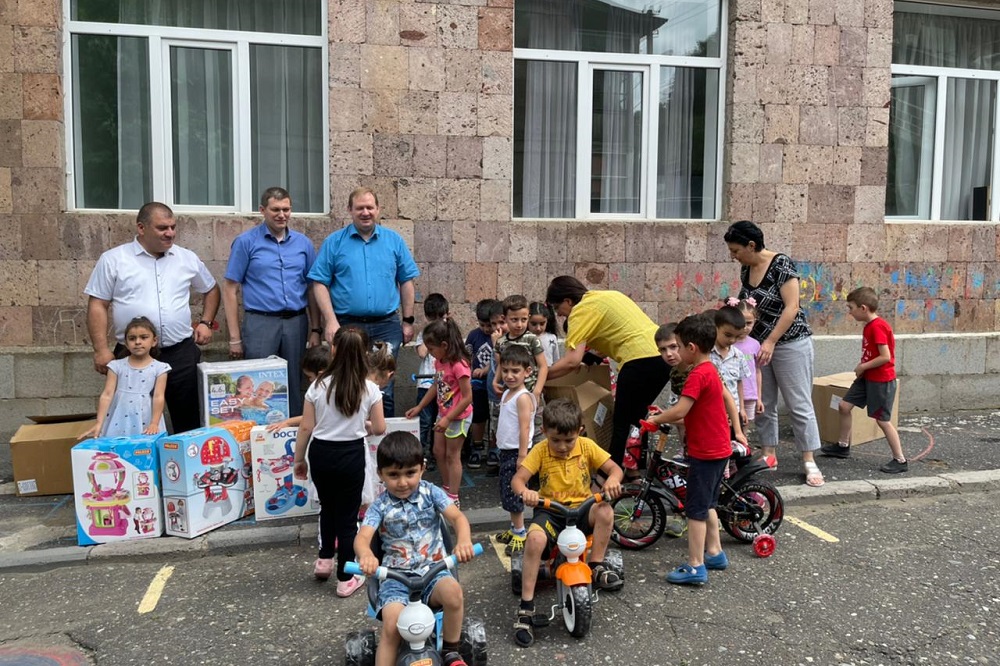 ՀԿԵ-ն շարունակում է աջակցել Սանահինի մանկապարտեզին