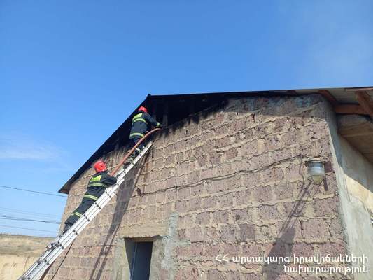 Հրդեհ « Հարավկովկասյան երկաթուղի» ընկերության քարշային ենթակայանում