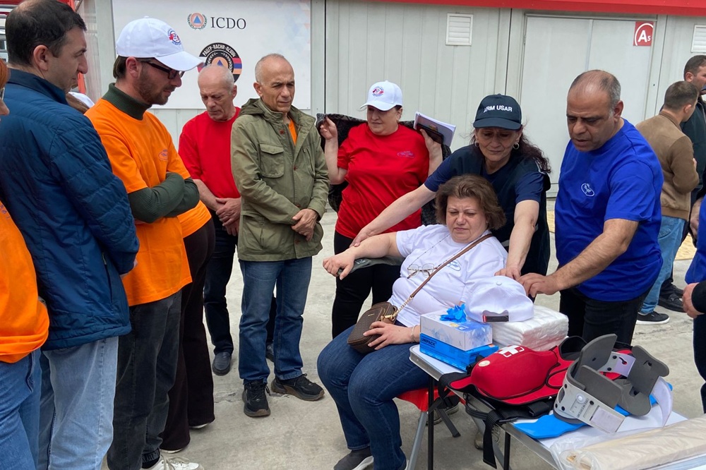 South Caucasus Railway employees attended a first aid master class