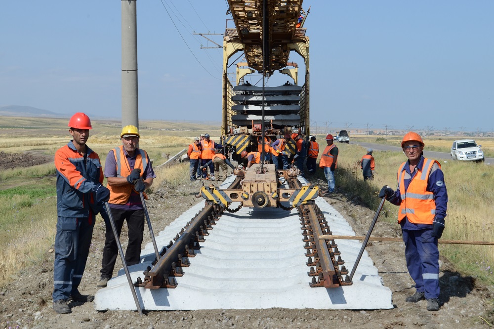 Հարավկովկասյան երկաթուղու գծային աշխատողները ծանոթանում են գծային տնտեսության լավագույն փորձին
