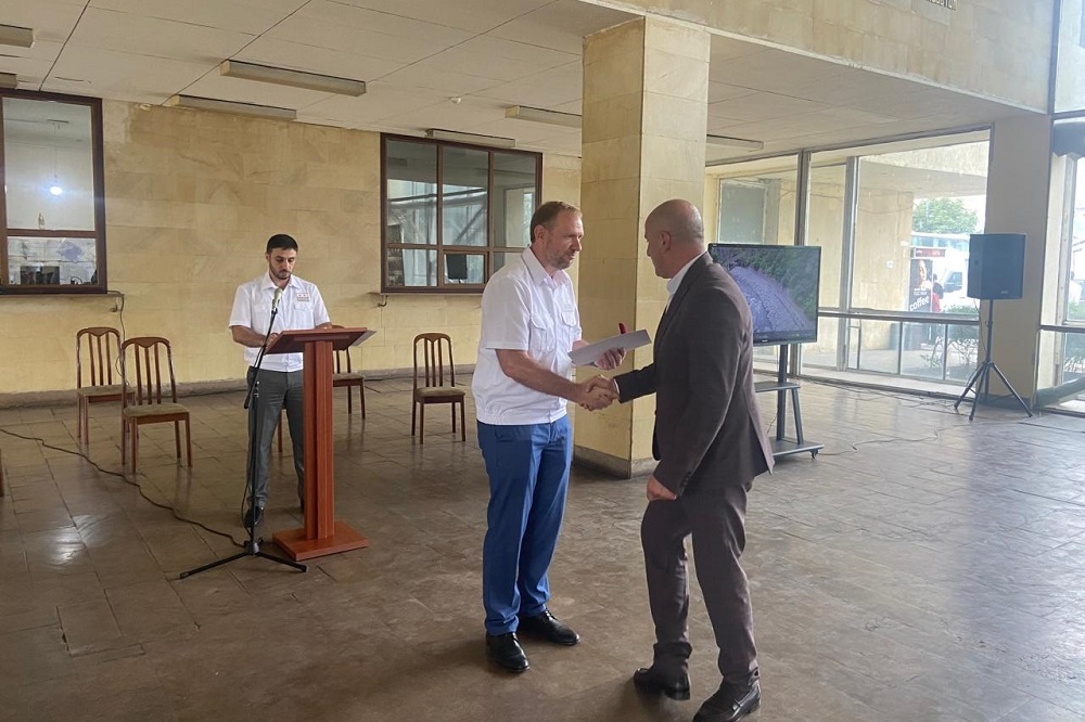 «Հարավկովկասյան երկաթուղի» ընկերությունում նշել են Երկաթուղայինի օրը