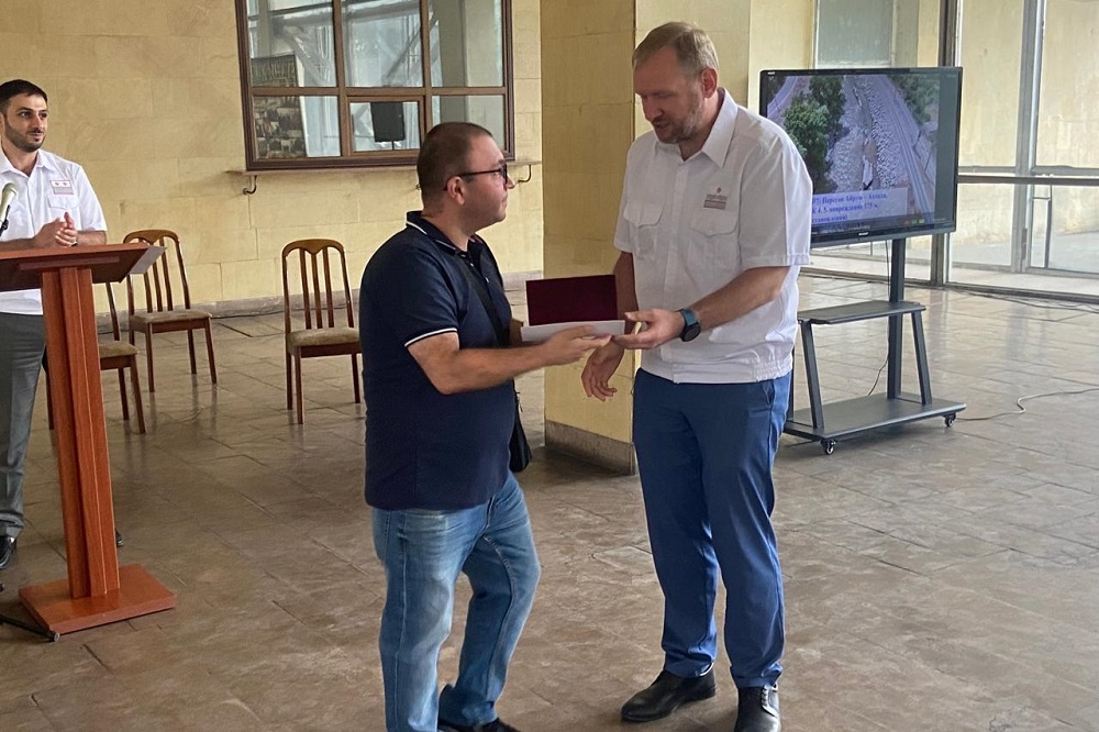 «Հարավկովկասյան երկաթուղի» ընկերությունում նշել են Երկաթուղայինի օրը