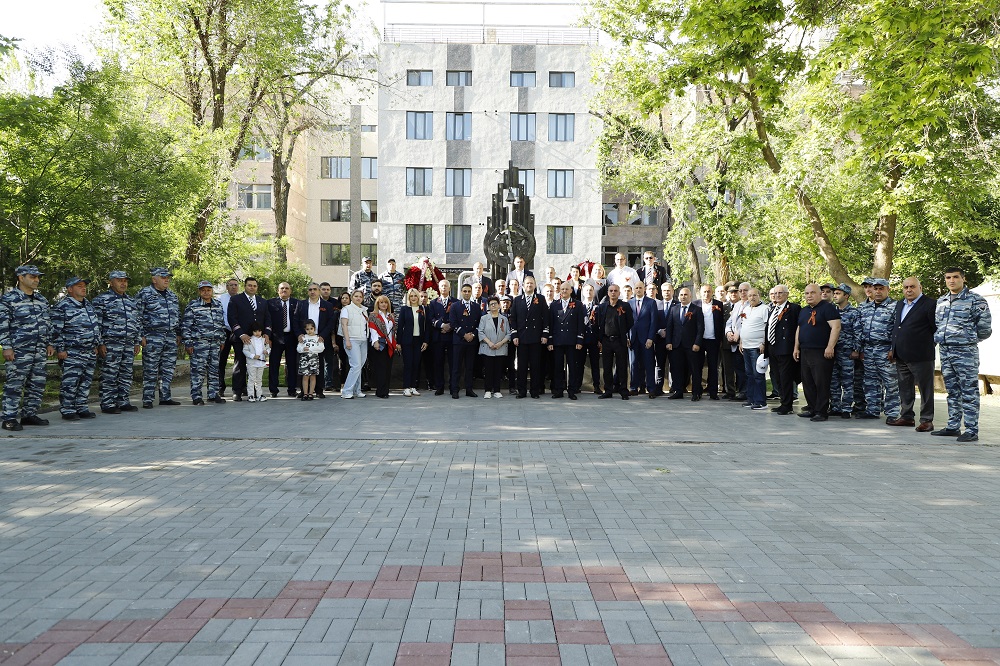The South Caucasus Railway CJSC staff honored the memory of railway soldiers