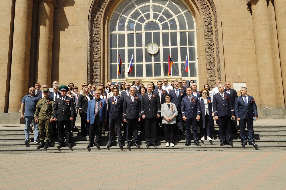 The South Caucasus Railway CJSC staff honored the memory of railway soldiers