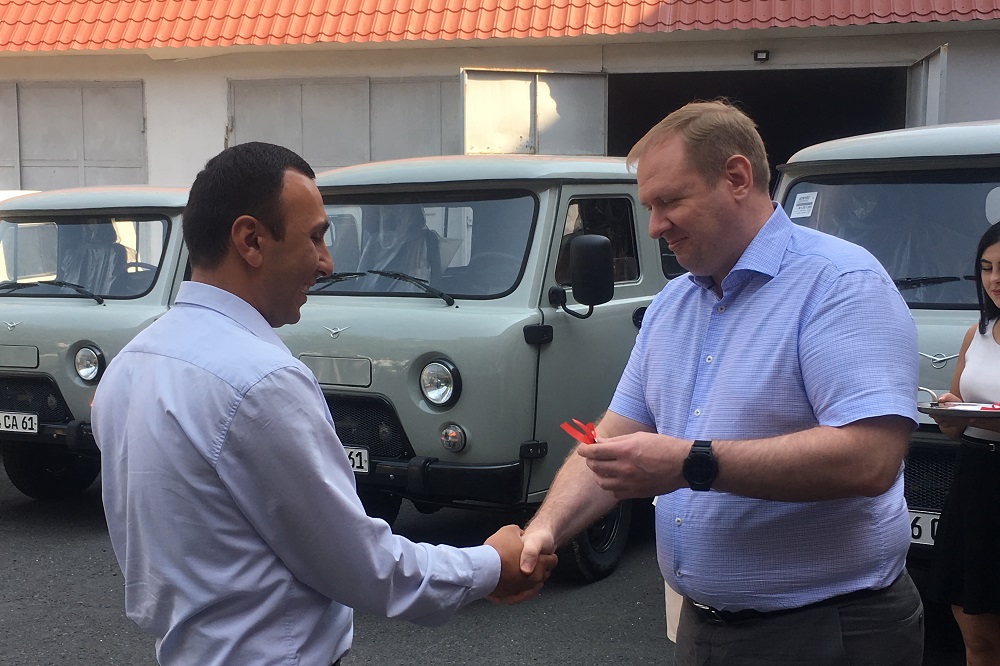 ՀԿԵ-ում շարունակվում է տեխնոլոգիական ավտոմեքենաների պարկի նորացումը