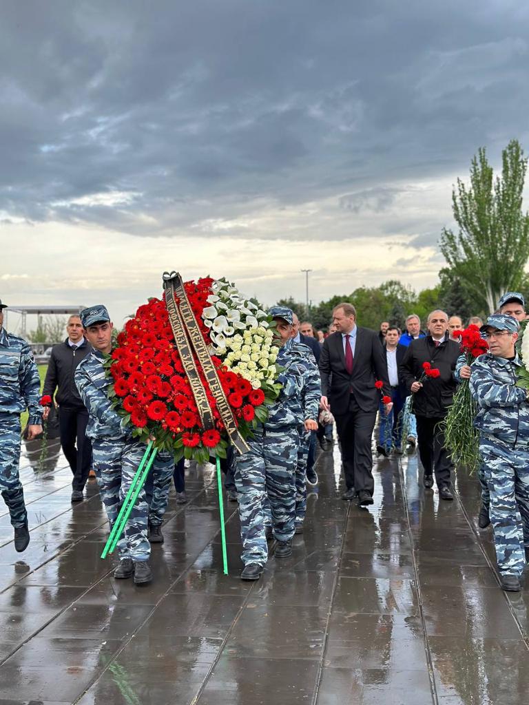ՀԿԵ ղեկավարությունը հարգել է Հայոց ցեղասպանության զոհերի հիշատակը