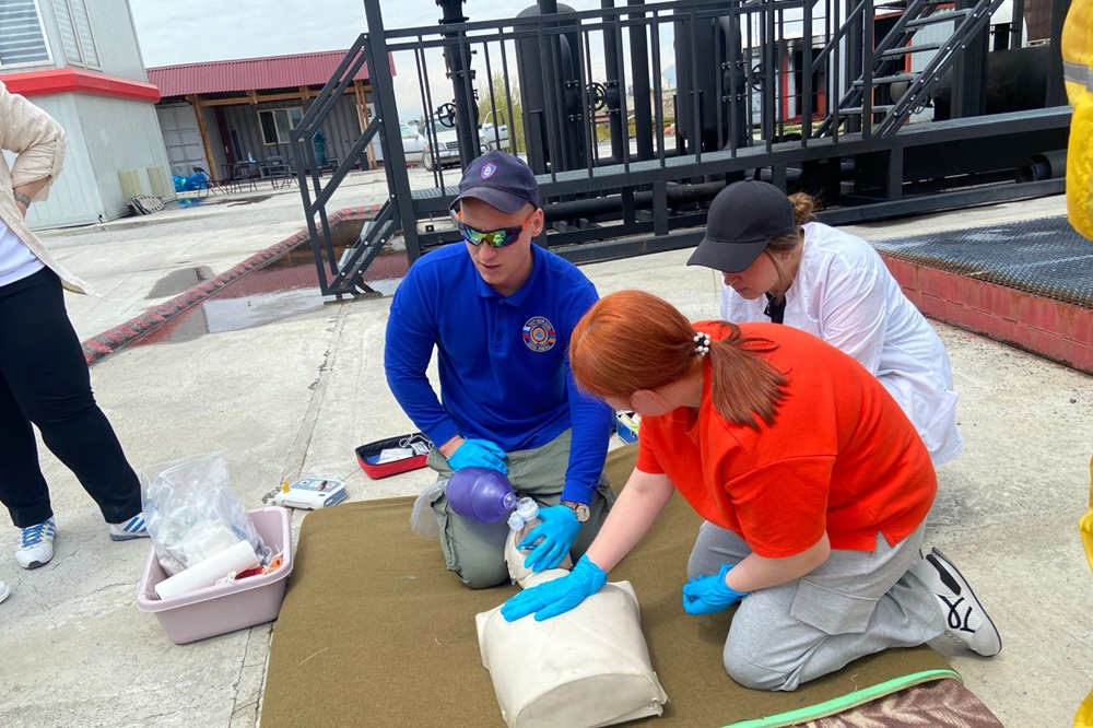 South Caucasus Railway employees attended a first aid master class