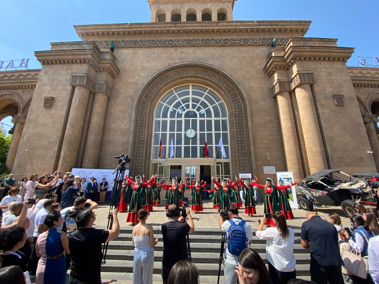 The Tour EXPO 2026 exhibition has officially opened at the Yerevan Railway Station.